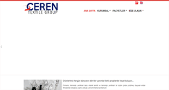 Desktop Screenshot of cerentekstil.com.tr